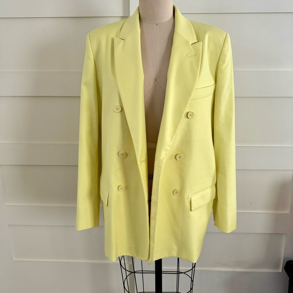 NWOT Attico double breasted blazer